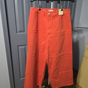 Universal Thread Red Flare Jeans
